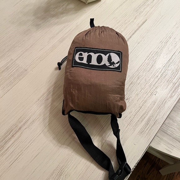 Eno double nest hammock, brown and black - Picture 2 of 4